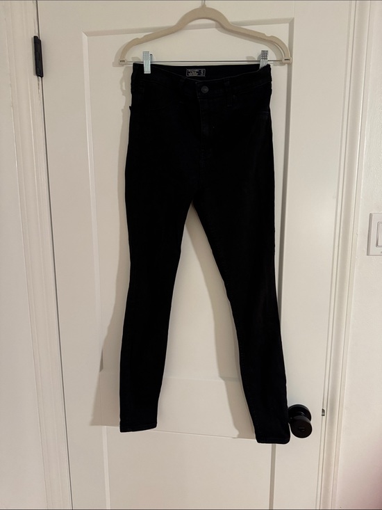 Abercrombie & Fitch Denim - Abercrombie & Fitch Black High-Rise Skinny Jeans